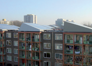 The apartments of the 2MW project, in Haarlem, Netherlands
